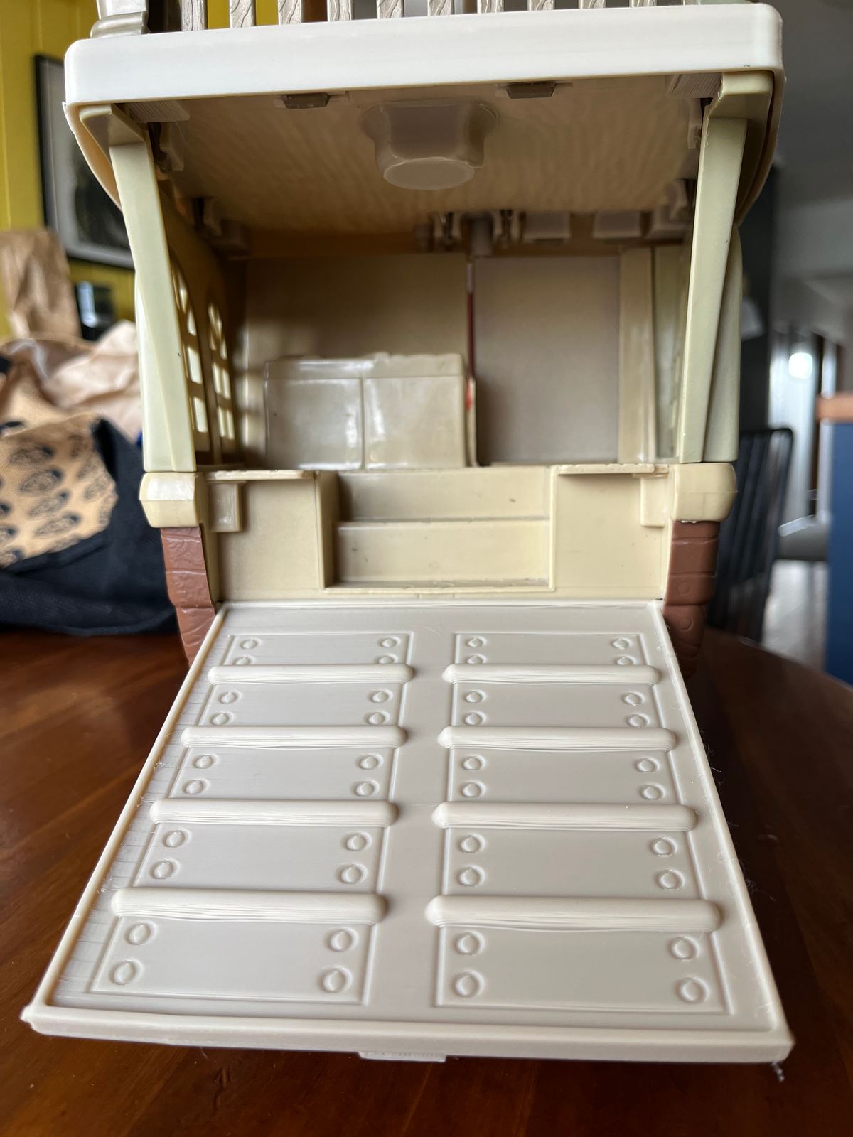 Replacement Fisher Price Pirate Ship door, 3D printed for a toy library