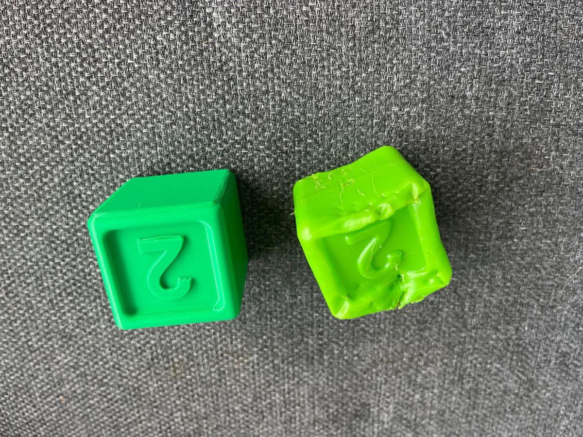 Replacement part: Shape sorting number