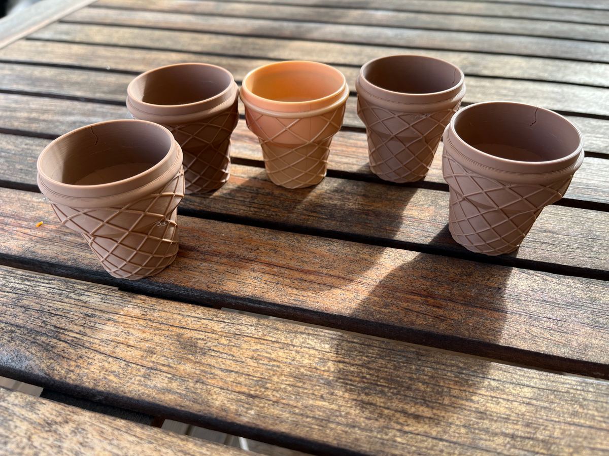 Replacement part: Ice cream cones